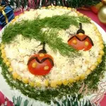 Салат Еловая веточка
