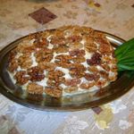 Салат «Ананас в ореховой шубке»