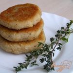 Котлеты из фасоли с овощами