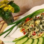 Гювеч с брынзой и сладким перцем