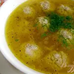 Суп с тыквой и фрикадельками