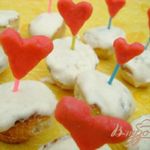 Десертные кексы с белым шоколадом и розмарином