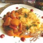 Куриное филе с соусом и сыром
