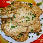 Капустные оладьи