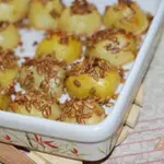 Картофель запечeнный с семечками Ароматный