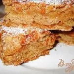 Яблочный венгкрский пирог Лентяйка