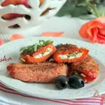 Шницель из перца, с фетой Чушка бюрек