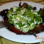 Овощной салат с сельдереем