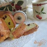 Кекс с вяленой вишней