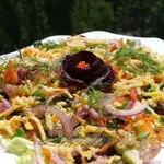 Свекольный карпаччо с овощами