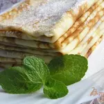 Сливочные блинчики