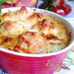 Суфле из кабачка с куриными фрикадельками
