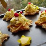 Канапе Сырный звездопад