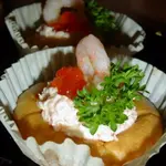 Пирожное рыбно-икорное