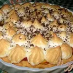 Пирог с персиками Дар лета