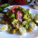 Салат с тунцом