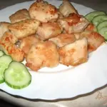 Свиной  карбонад из куриного филе