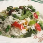 Овощи с рисом