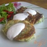 Картофельно-кабачковые оладьи