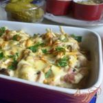 Жульен с курицей и грибами