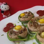 Оригинальные фаршированные шампиньоны