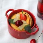 Воздушные блинчики  с ягодами