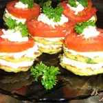 Кабачковые пирожные
