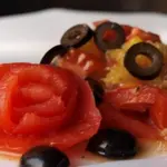Сальса из апельсина и помидора