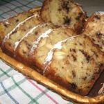 Кекс с яблоками и шоколадом