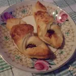 Слойки с шоколадом