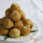 Творожные шарики с сыром и зеленью