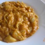 Суп-пюре из белой фасоли с пастой