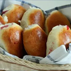 фото рецепта Пирожки с брусникой