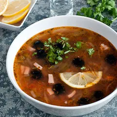 фото рецепта Солянка сборная мясная