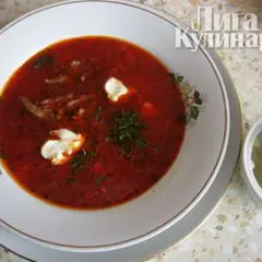 фото рецепта Борщ русский