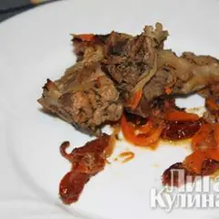 фото рецепта Баранина с вялеными помидорами