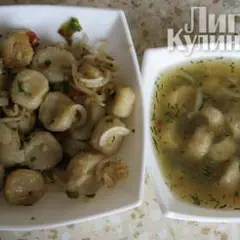 фото рецепта Постные галушки