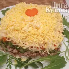 фото рецепта Салат с тунцом Нежность