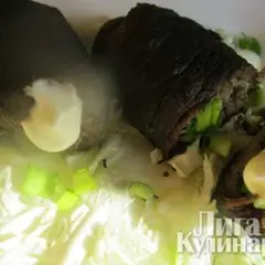 фото рецепта Рулетики из конины