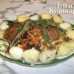 фото рецепта Жаркое из лосятины