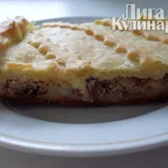 фото рецепта Пирог с капустой и рыбой