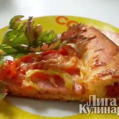 фото рецепта Пицца на кефире