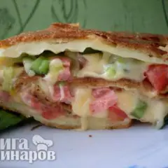 фото рецепта Пицца-рулет для пикника