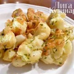фото рецепта Жареная цветная капуста