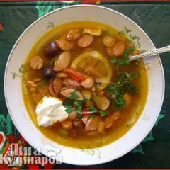 фото рецепта Солянка мясная