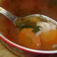 фото рецепта Суп-харчо из курицы