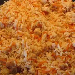 фото рецепта Плов быстрого приготовления с курицей