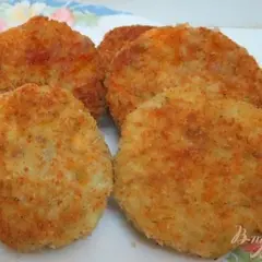 фото рецепта Рисовые котлеты с сыром