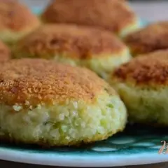 фото рецепта Рыбные котлеты с кус-кусом