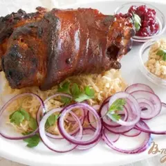 фото рецепта Рулька по-баварски